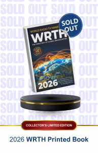 WRTH 2026 Edition Printed Book featuring the 80th Anniversary World Radio TV Handbook Collector's Limited Edition