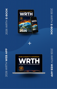 WRTH 2026 Edition available as an E-book and Web App for global radio and broadcasting professionals