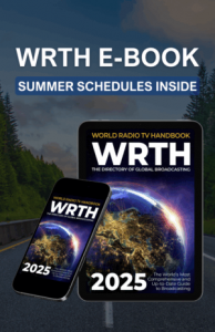 WRTH 2025 E-book with Summer Schedules and global broadcasting information from the World Radio TV Handbook
